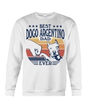 Best Dad Ever Dogo Argentino Crewneck Sweatshirt tile