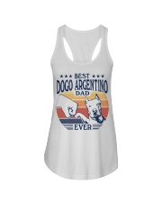 Best Dad Ever Dogo Argentino Ladies Flowy Tank tile