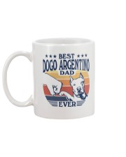 Best Dad Ever Dogo Argentino Mug back