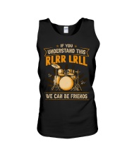 Drums - RLRR LRLL Understand Unisex Tank tile