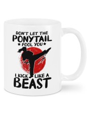 Karate - Don't Let The Ponytail Mug front