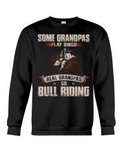 Some Grandpas Play Bingo - Bull Riding Crewneck Sweatshirt tile