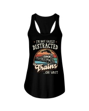 Easily Distracted - Model Railroad Ladies Flowy Tank tile