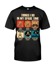 Karate - Spare Time Premium Fit Mens Tee tile