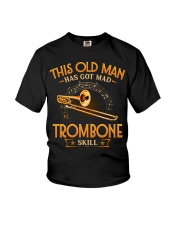 Trombone - Mad Skills Youth T-Shirt tile