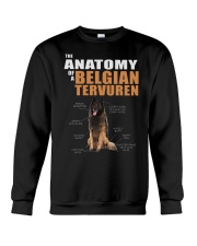 Dog Anatomy - Belgian Tervuren Crewneck Sweatshirt tile
