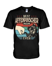 Best Mom Ever - Affenpinscher V-Neck T-Shirt tile