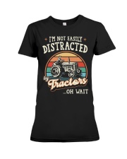 Easily Distracted - Farmer Premium Fit Ladies Tee tile