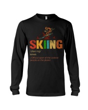 Skiing Coolest People Long Sleeve Tee tile