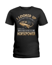 Muscle Car - Looked Up Symptoms Ladies T-Shirt tile