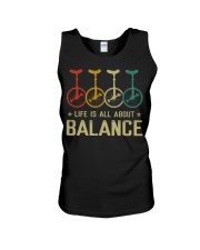 Unicycle - Life Balance Unisex Tank tile
