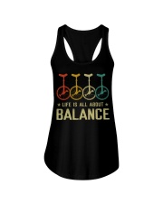 Unicycle - Life Balance Ladies Flowy Tank tile