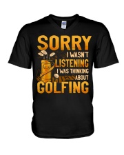 Golf - Sorry V-Neck T-Shirt tile