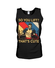 Boxing - That's Cute Unisex Tank tile