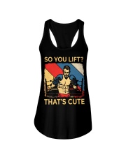 Boxing - That's Cute Ladies Flowy Tank tile