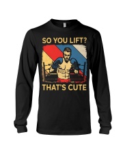 Boxing - That's Cute Long Sleeve Tee tile