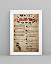 My House My Rule Australian Cattle Dog 11x17 Poster lifestyle-poster-5