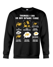 Spare Time - Scuba Diving Crewneck Sweatshirt tile