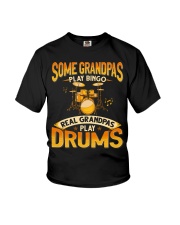 Drums - Bingo Grandpa Youth T-Shirt tile