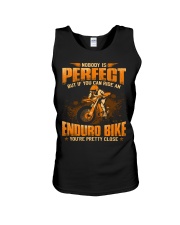Enduro Bike - Nobody is perfect Unisex Tank tile