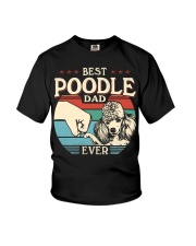 Best Dad Ever - Poodle Youth T-Shirt tile