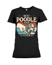 Best Dad Ever - Poodle Premium Fit Ladies Tee tile