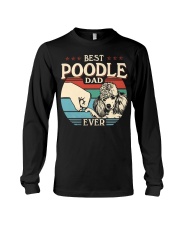 Best Dad Ever - Poodle Long Sleeve Tee tile