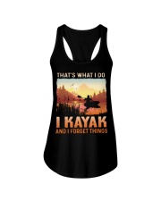 Kayaking - Forget Things Ladies Flowy Tank tile