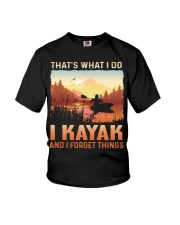 Kayaking - Forget Things Youth T-Shirt tile