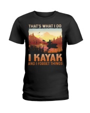 Kayaking - Forget Things Ladies T-Shirt tile