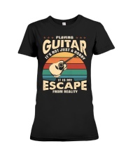 Not Just A Hobby Guitar Premium Fit Ladies Tee tile