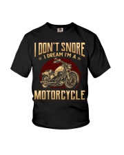 Biker - Snore Youth T-Shirt tile