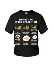 Spare Time - Dog Sledding Youth T-Shirt tile