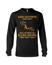 Scuba Diving - Grandpa Take Naps Long Sleeve Tee tile