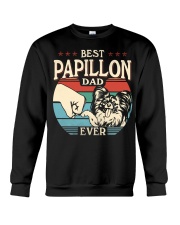 Best Dad Ever - Papillon Crewneck Sweatshirt tile