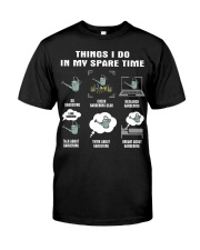 Spare Time - Gardening Premium Fit Mens Tee tile