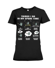 Spare Time - Gardening Premium Fit Ladies Tee tile