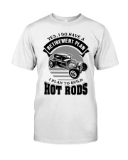 Retirement Plan Hot Rod Premium Fit Mens Tee tile