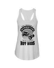 Retirement Plan Hot Rod Ladies Flowy Tank tile
