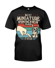 Best Dad Ever - Miniature Pinscher Premium Fit Mens Tee tile