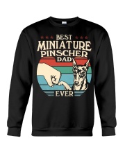 Best Dad Ever - Miniature Pinscher Crewneck Sweatshirt tile