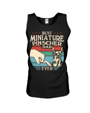 Best Dad Ever - Miniature Pinscher Unisex Tank tile