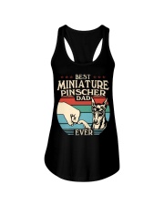 Best Dad Ever - Miniature Pinscher Ladies Flowy Tank tile