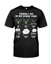Spare Time Tennis Premium Fit Mens Tee tile