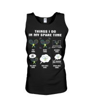 Spare Time Tennis Unisex Tank tile