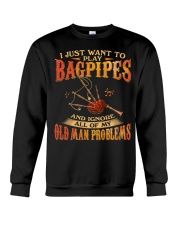Bagpipes - Old Man Problems Crewneck Sweatshirt tile
