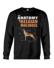 Dog Anatomy - Belgian Malinois Crewneck Sweatshirt tile