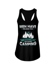 Men Have Feelings - Camping Ladies Flowy Tank tile