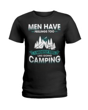 Men Have Feelings - Camping Ladies T-Shirt tile