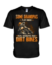 MX - Grandpa Bingo V-Neck T-Shirt tile